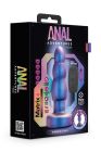 Анальна пробка з вібрацією і кульками, що обертаються Anal Adventures Blush, з пультом, силіконова вид 6