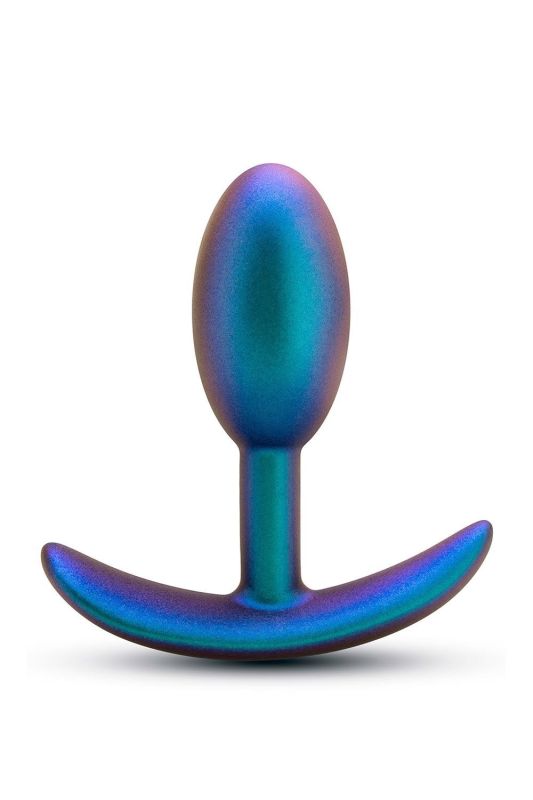 Анальный плаг, бирюзовый ANAL ADVENTURES MATRIX NEBULA PLUG вид 2