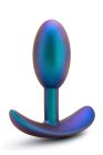 Анальный плаг, бирюзовый ANAL ADVENTURES MATRIX NEBULA PLUG вид 3