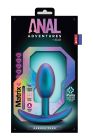 Анальный плаг, бирюзовый ANAL ADVENTURES MATRIX NEBULA PLUG вид 5