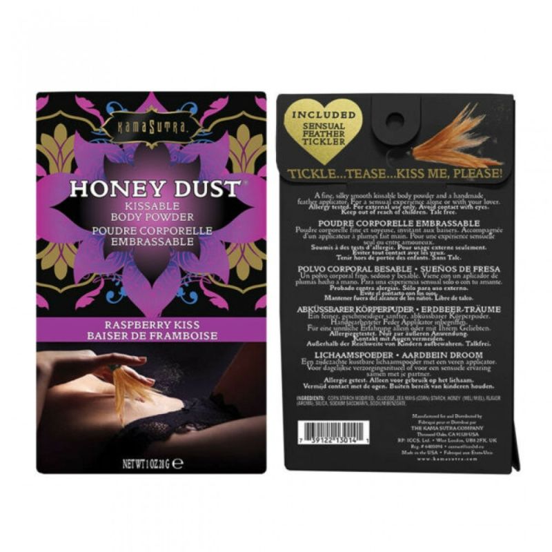 Їстівна пудра Kamasutra Honey Dust Raspberry Kiss вид 3
