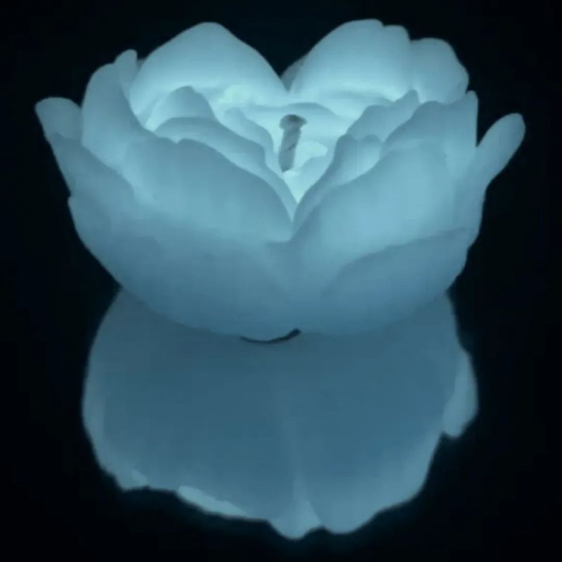 Свеча люминесцентная GlowKink низкотемпературная, L, белая, 62 г вид 4