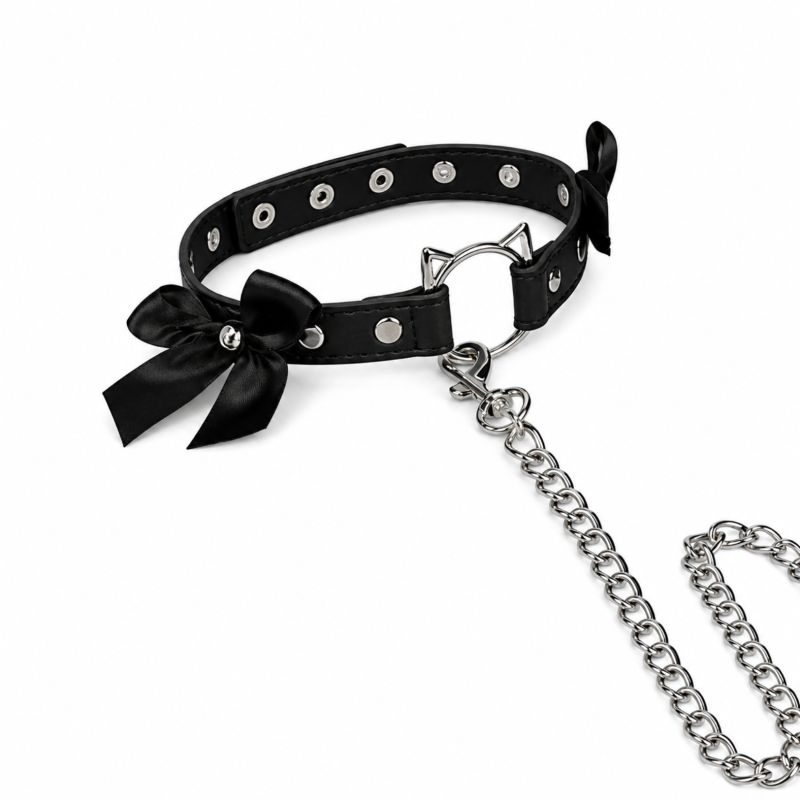 Набор БДСМ DS Fetish в сумке, чёрный, 8 предметов вид 6