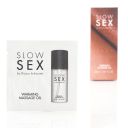 Пробник їстівне масажне масло, що розігріває, Slow Sex Bijoux Indiscrets, 2 мл