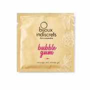 Пробник масло та мастило 2 в 1 з ароматом Bubble gum Bijoux Indiscrets, 3 мл