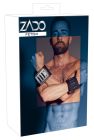 Чоловічі шкіряні наручники ZADO Fetish Leather Wrist Restraints чорні, S-L вид 5