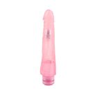 Вибратор реалистичный на батарейках Chisa Hi-Rubber, розовый вид 3