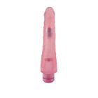 Вибратор реалистичный на батарейках Chisa Hi-Rubber, розовый вид 4