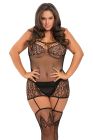 Комбінезон TO THE NINES BODYSTOCKING BLACK PLUS SIZE вид 4
