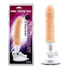 Вібратор реалістичний Chisa Real Touch XXX Adjustability на регульованій присосці, бежевий вид 2