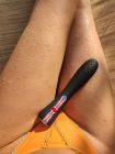 Вибратор вагинальный с рисунком Chisa Kissen Romp, 10 режимов вибрации, черный вид 8