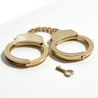 Наручники металеві DS Fetish, золоті вид 2