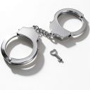 Наручники металеві DS Fetish, срібні