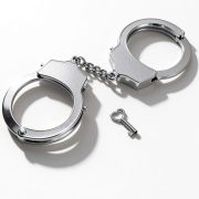 Наручники металлические DS Fetish, серебряные