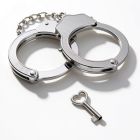 Наручники металлические DS Fetish, серебряные вид 3