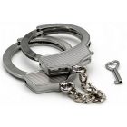 Наручники металлические DS Fetish, серебряные вид 4