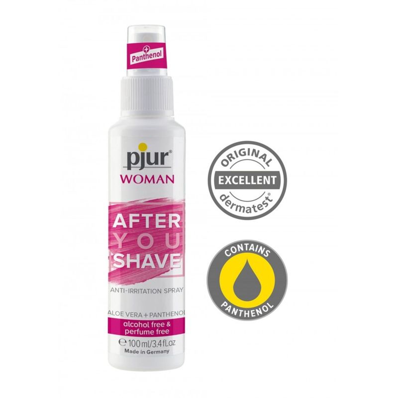 Спрей, що знімає подразнення 100 мл після гоління Pjur Woman After You Shave Spray вид 3