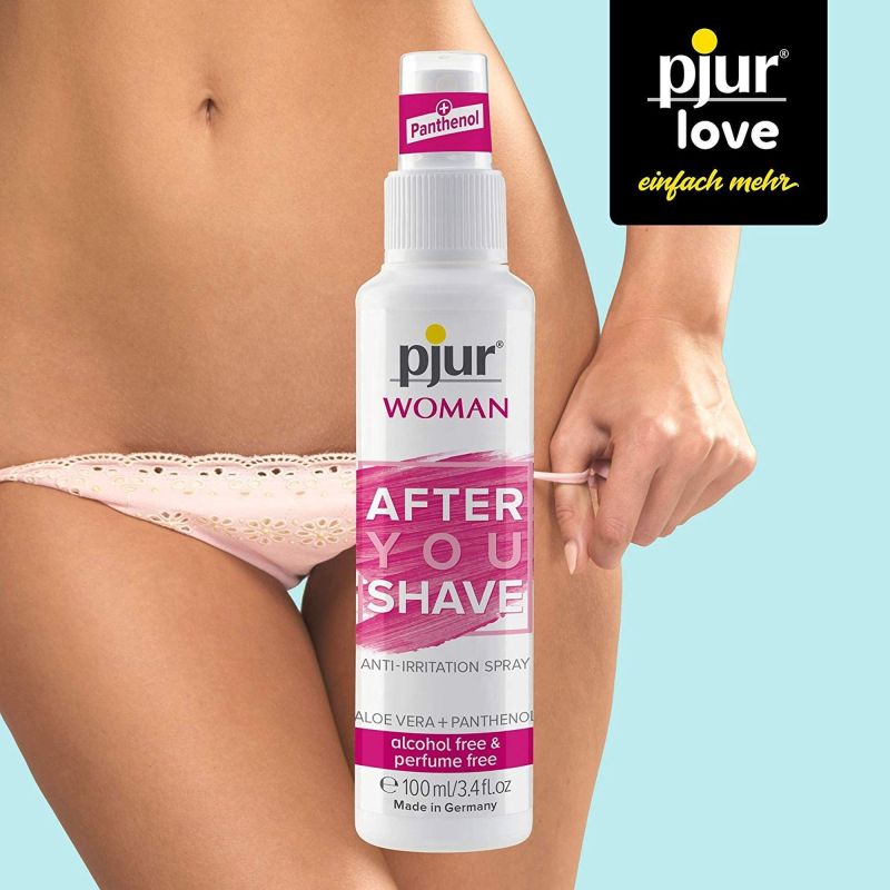Спрей, снимающий раздражение 100 мл после бритья Pjur Woman After You Shave Spray вид 4