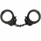 Наручники металеві DS Fetish, чорні вид 2
