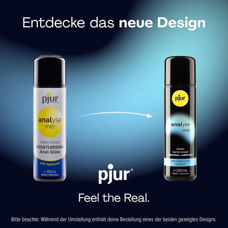 Анальне мастило Pjur Analyse Me! Comfort Water 250 мл, на водній основі вид 3