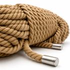 Мотузка для бондажу DS Fetish джутова, 15 м вид 4