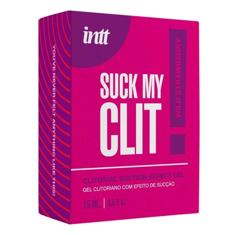 Гель для кліторальної стимуляції Intt Suck My Clit Wild Strawberry, 15 мл вид 6