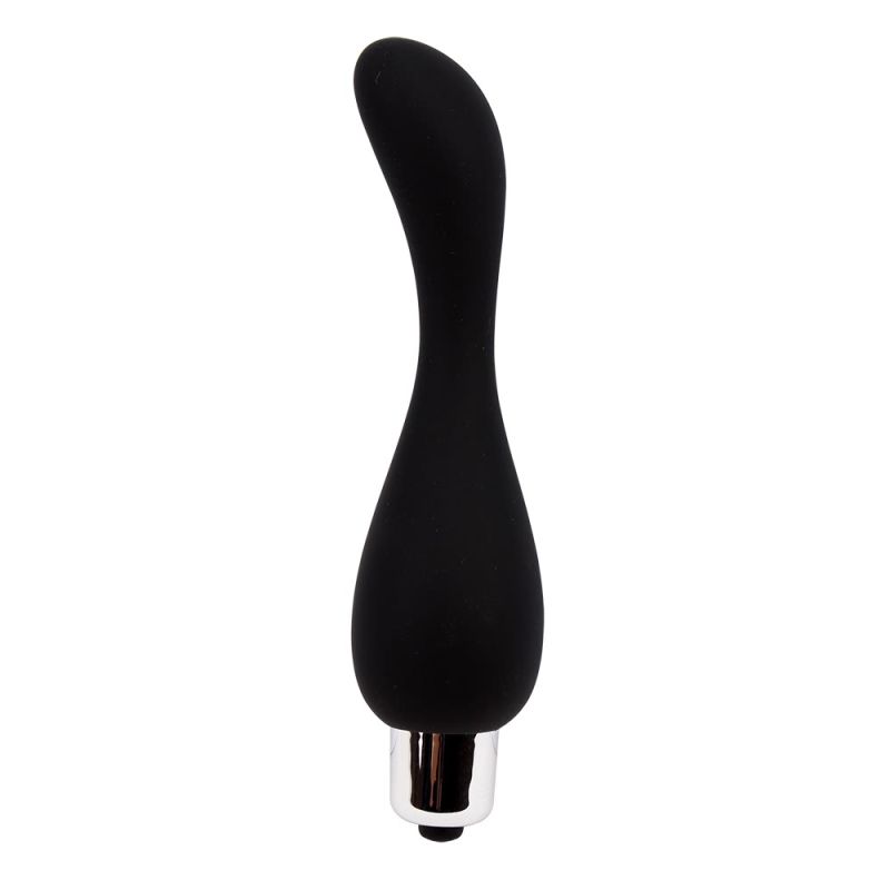 Анальний стимулятор із вібрацією Chisa Black Mont Vibrating Smmothie, чорний вид 3