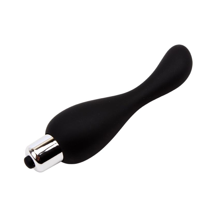 Анальний стимулятор із вібрацією Chisa Black Mont Vibrating Smmothie, чорний вид 5