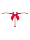 Стрінги Obsessive Giftella thong red S / M вид 5