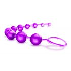Анальний ланцюжок Blush B Yours Basic Beads фіолетовий, 32.3 х 2.3 см вид 3