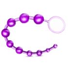 Анальний ланцюжок Blush B Yours Basic Beads фіолетовий, 32.3 х 2.3 см вид 4