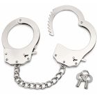 Наручники металлические DS Fetish, серебристые вид 2