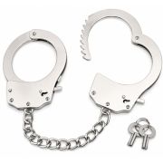 Наручники металеві DS Fetish, сріблясті