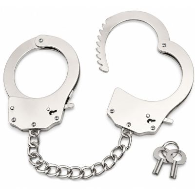 Наручники металлические DS Fetish, серебристые