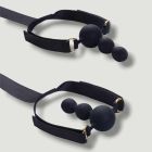 Бандажний набір UPKO зі змінними кляпами (кулька, ялинка, кістка) Hogtie Bondage Gear With Mouth Gags вид 8