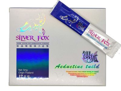 Сильні збуджуючі краплі Silver Fox (ціна за 1 стик)