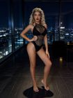 Боді сітка Star Night в крупну сітку, чорне, OS (S–L) вид 6