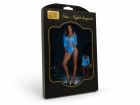 Боді сітка Star Night у велику сітку, світиться у темряві, чорне, OS (S–L) вид 6