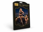 Комплект сітка Star Night топ і пояс із панчохами, чорний, OS (S–L) вид 12