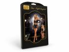 Комплект топ з рукавами та спідниця Star Night зі стразами та сіткою, чорний, OS (S-L) вид 12