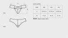 Трусики сині Obsessive Auroria Panties S / M вид 4