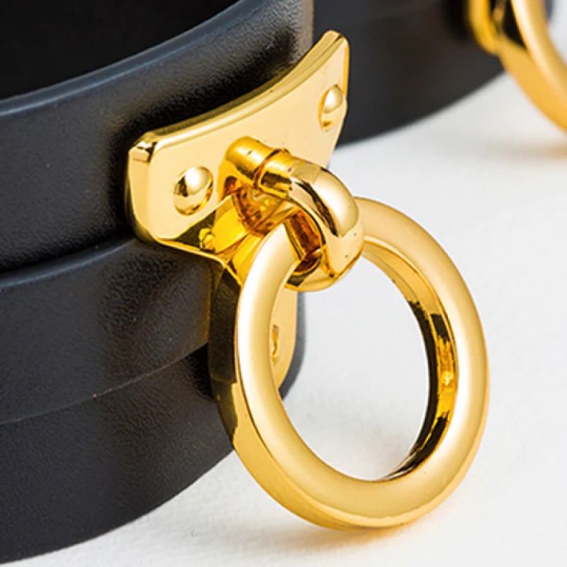 Фіксатори на стегна Thigh Cuffs UPKO, італійська шкіра, розмір M вид 4
