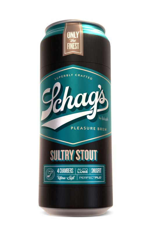 Самозмащувальний мастурбатор Blush Schag's Sultry Stout у вигляді банки пива вид 2