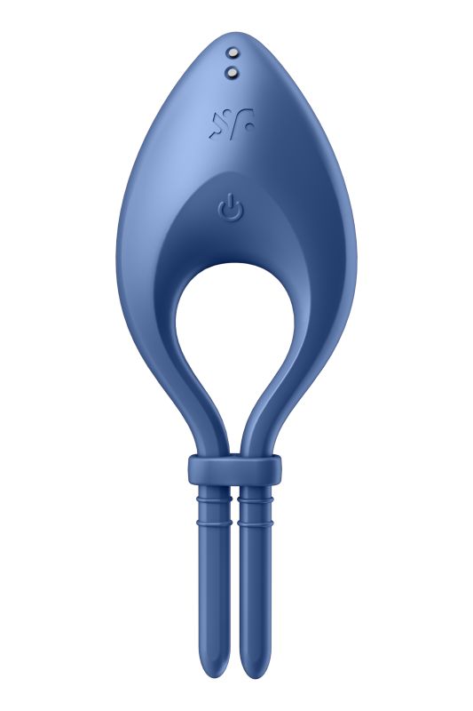 Ерекцинне віброкільце з функцією керування телефоном Satisfyer Bullseye синій вид 4