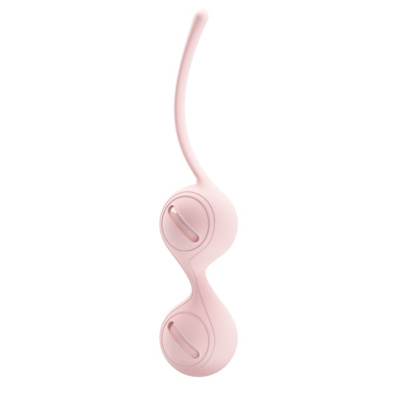 Вагінальні кульки Pretty Love Kegel Tighten, рожеві, 16,3 × 3,3 см вид 4