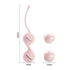 Вагінальні кульки Pretty Love Kegel Tighten, рожеві, 16,3 × 3,3 см вид 9