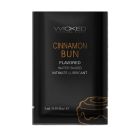 Пробник лубриканта Wicked Aqua Cinnamon Bun (булочка з корицею) на водній основі, 3 мл вид 2