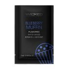 Пробник лубриканта Wicked Aqua Blueberry Muffin (чорничний мафін) на водній основі, 3 мл вид 2
