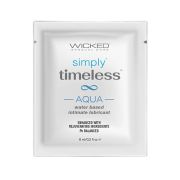 Пробник зволожуючого лубриканта Wicked Simply Timeless Aqua на водній основі, 6 мл