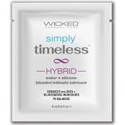Пробник гібридного лубриканта Wicked Simply Timeless Hybrid без гліцерину, 6 мл